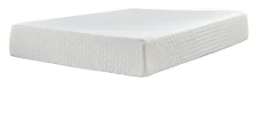 12 Inch Chime Memory Foam Mattress White by Ashley Furniture