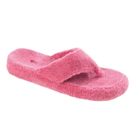 Acorn Women's Spa Thong Slipper - Azalea FINAL SALE