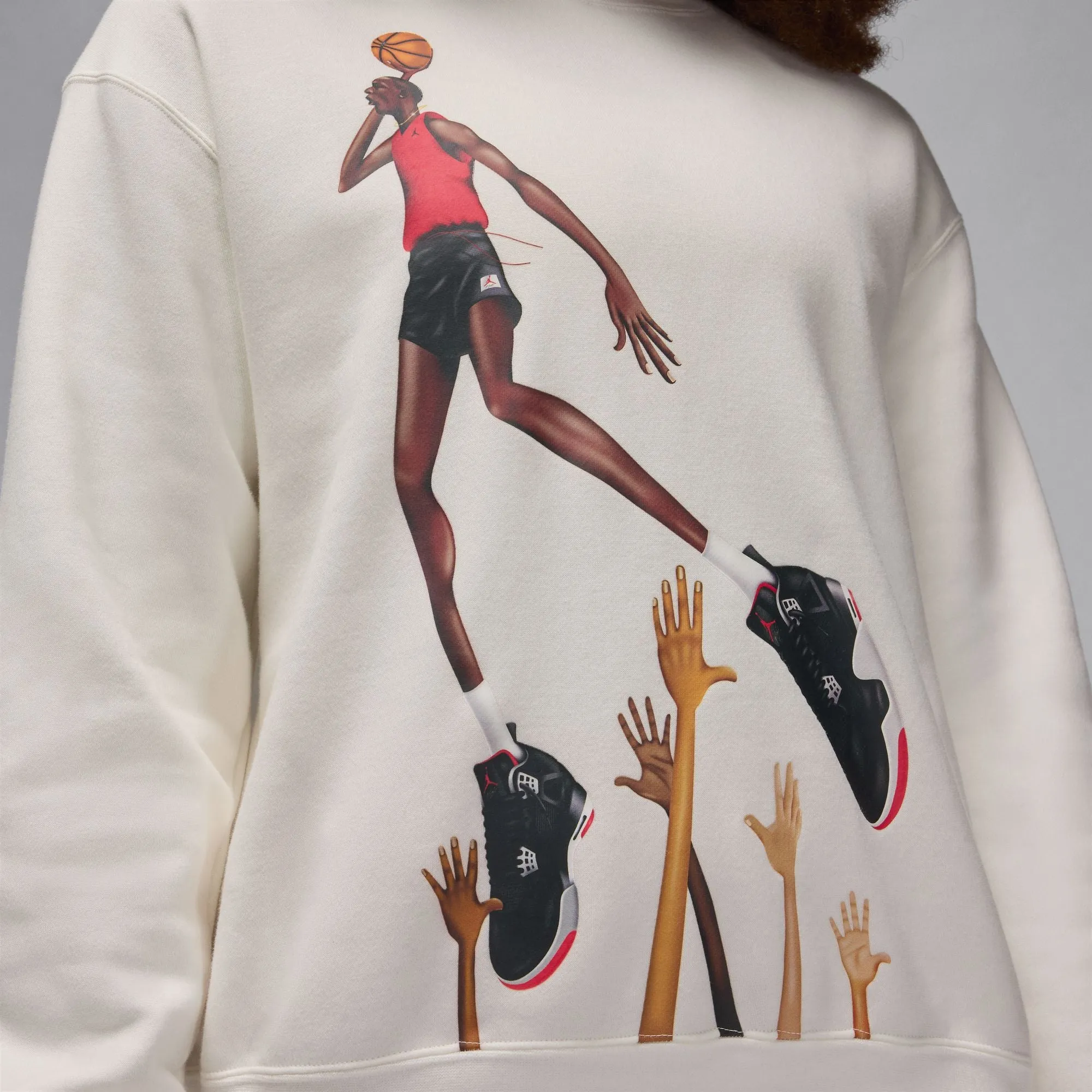 Air Jordan Womens Art Fleece Crew