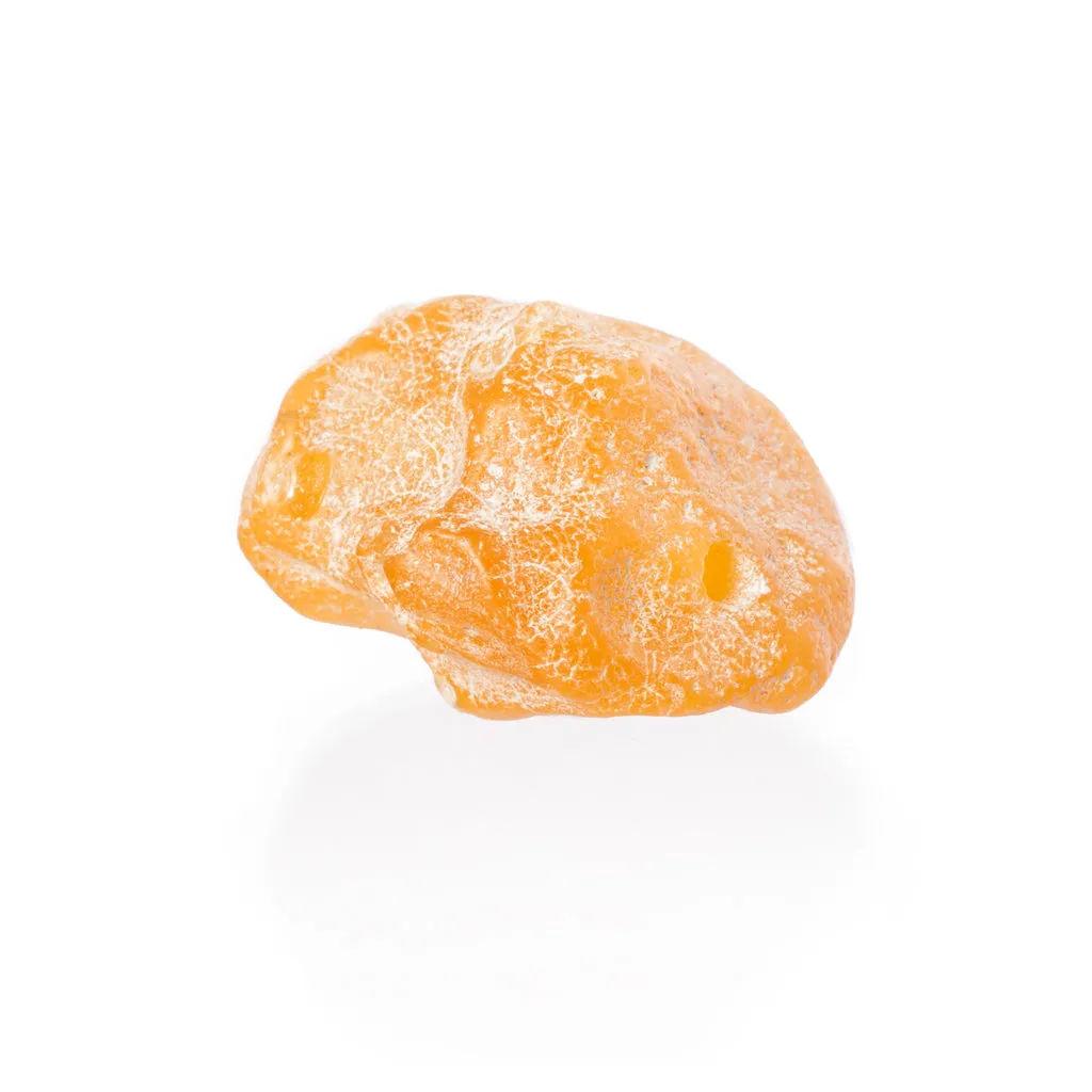 Amber Stone Bead, Natural