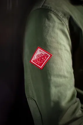 &SONS Work Life Patch Red