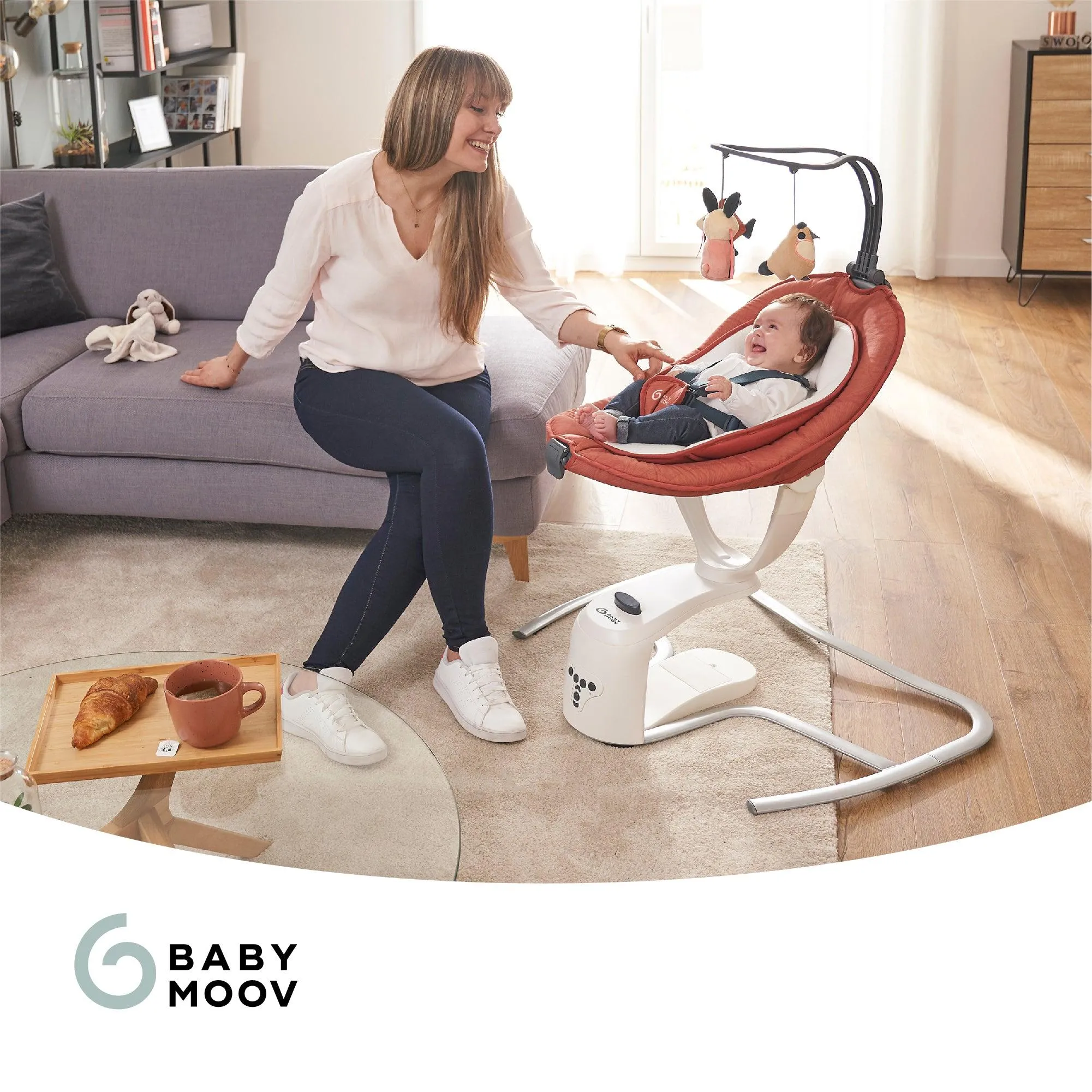 Babymoov Swoon Motion Electric 360° Baby Swing