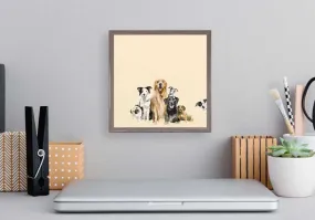 Best Friends - Puppy Pack Mini Framed Canvas