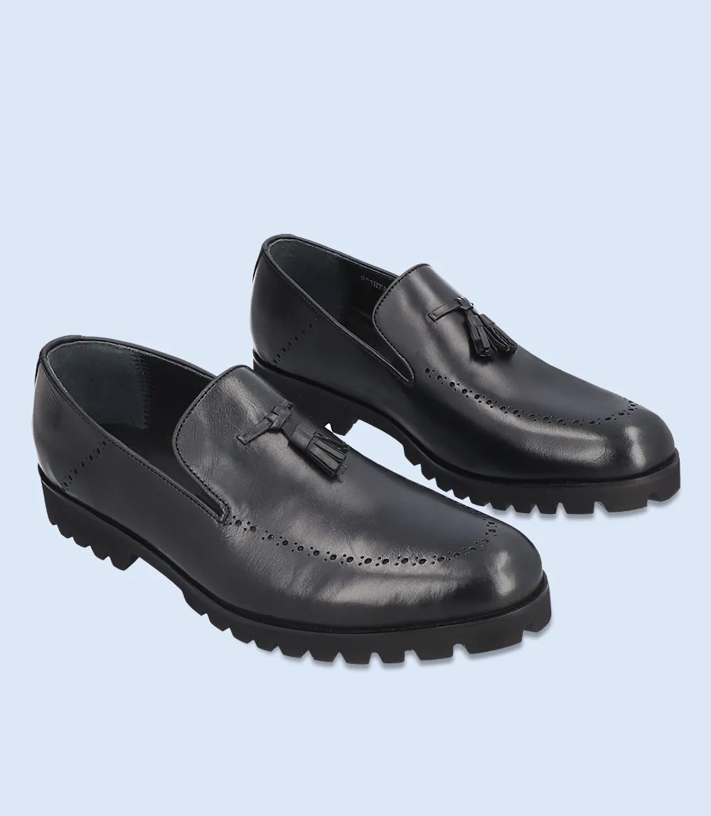 BM5159-BLACK-Men Formal Slip-on's