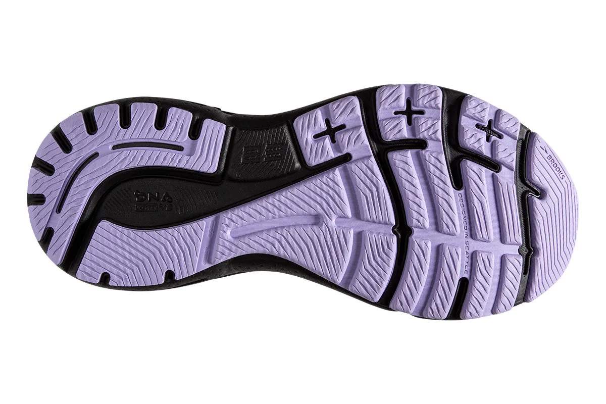 Brooks Adrenaline GTS 23 2A Grey/Black/Purple Womens