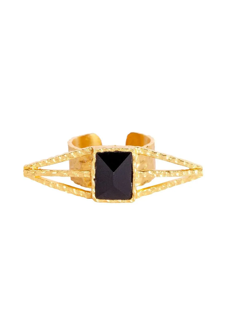 Christina Greene Black Onyx Ring