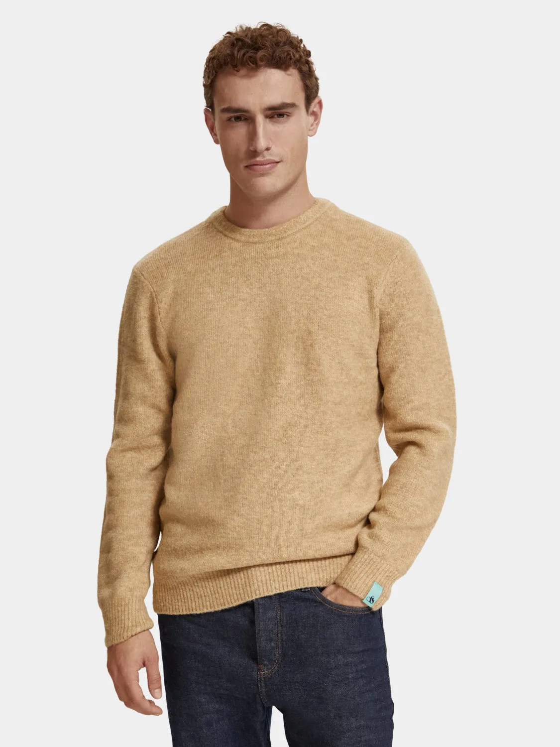 Classic melange pullover