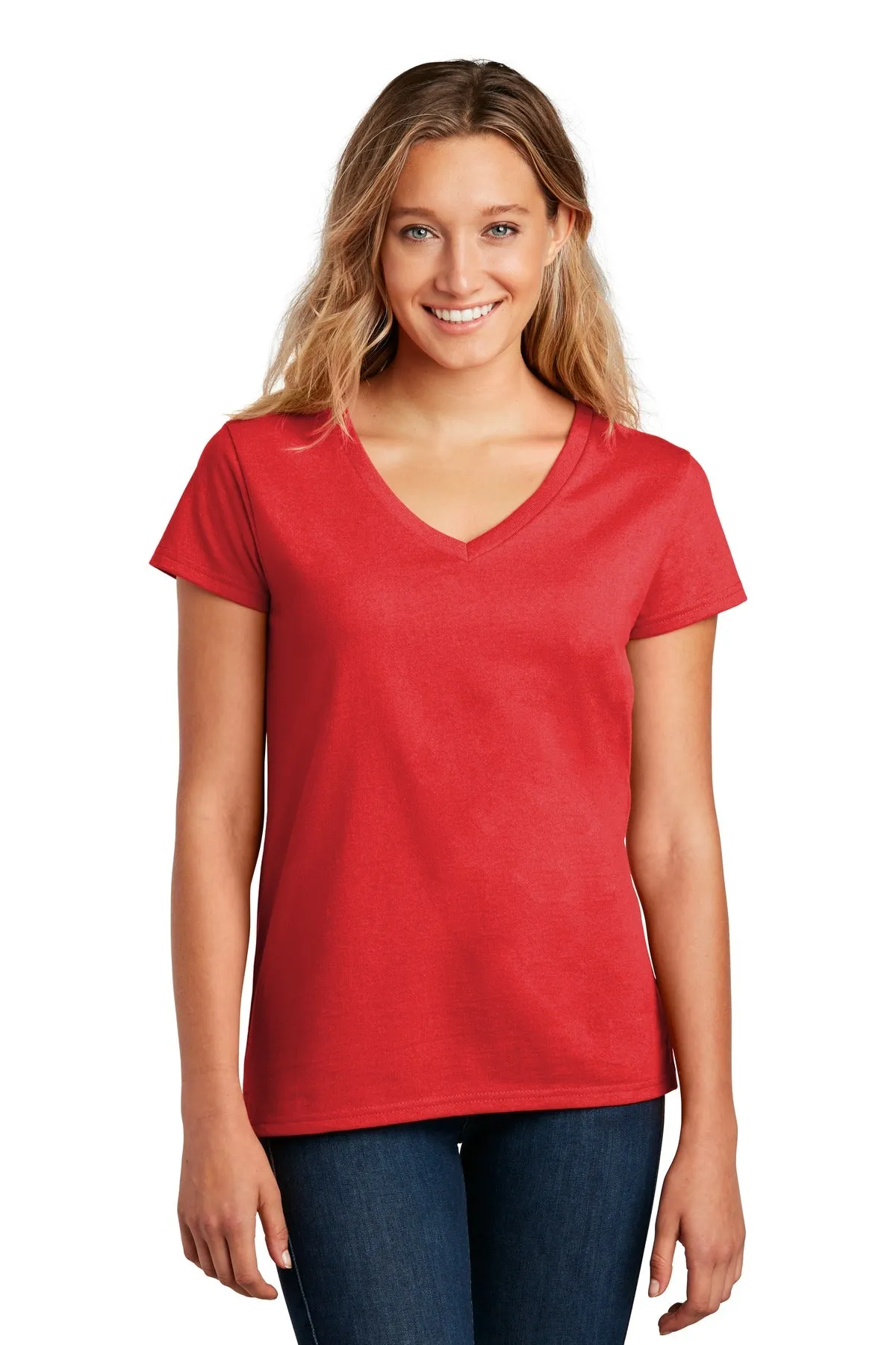 District ® Women's Re-Tee ™ V-Neck DT8001