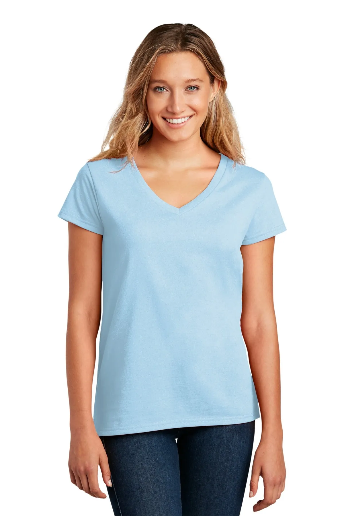 District ® Women's Re-Tee ™ V-Neck DT8001