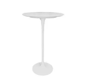 Eero Saarinen Tulip Table Round Cocktail Height 24 Inch Diameter