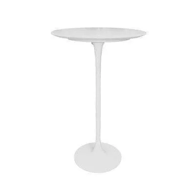 Eero Saarinen Tulip Table Round Cocktail Height 28 Inch Diameter