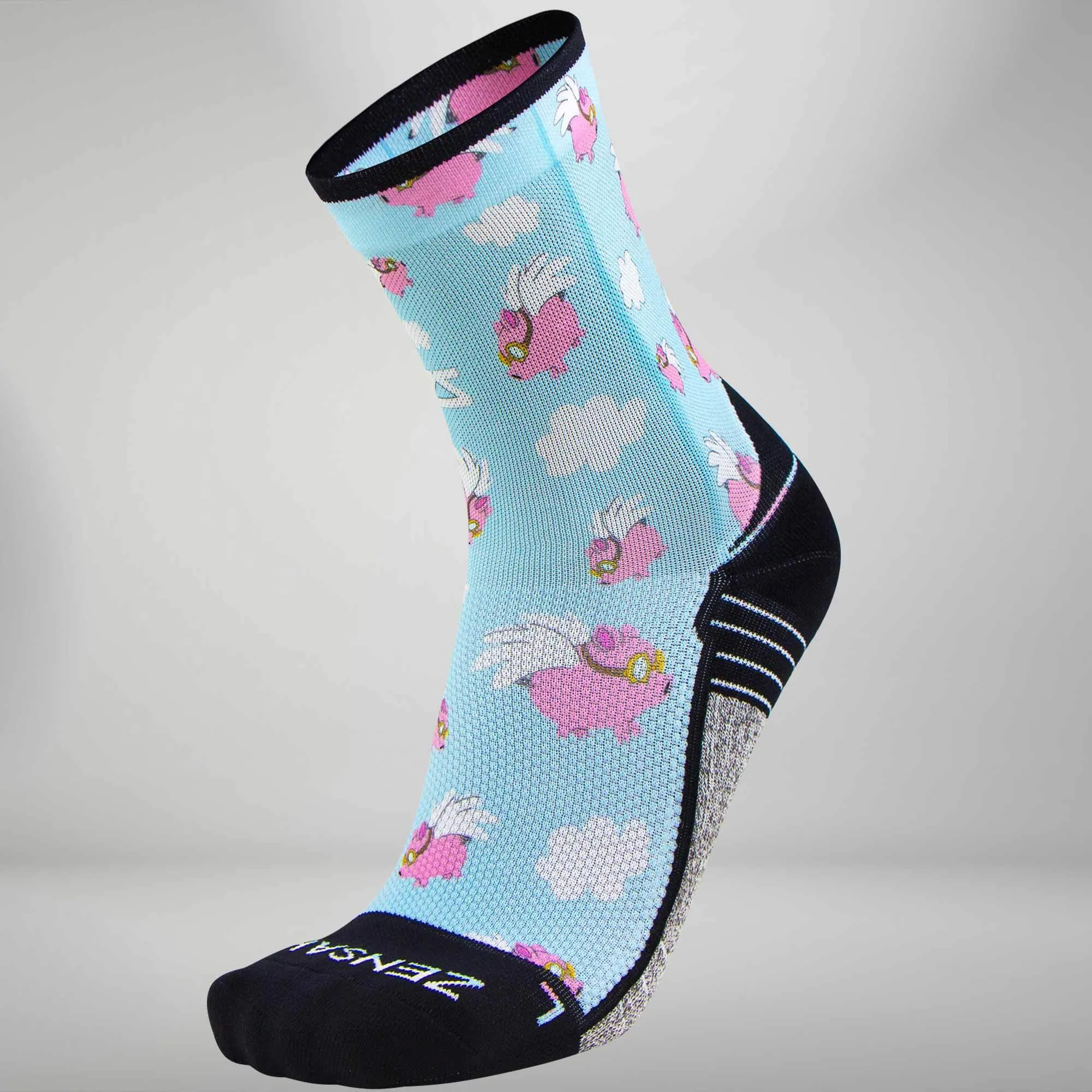 Flying Pigs Socks (Mini Crew)