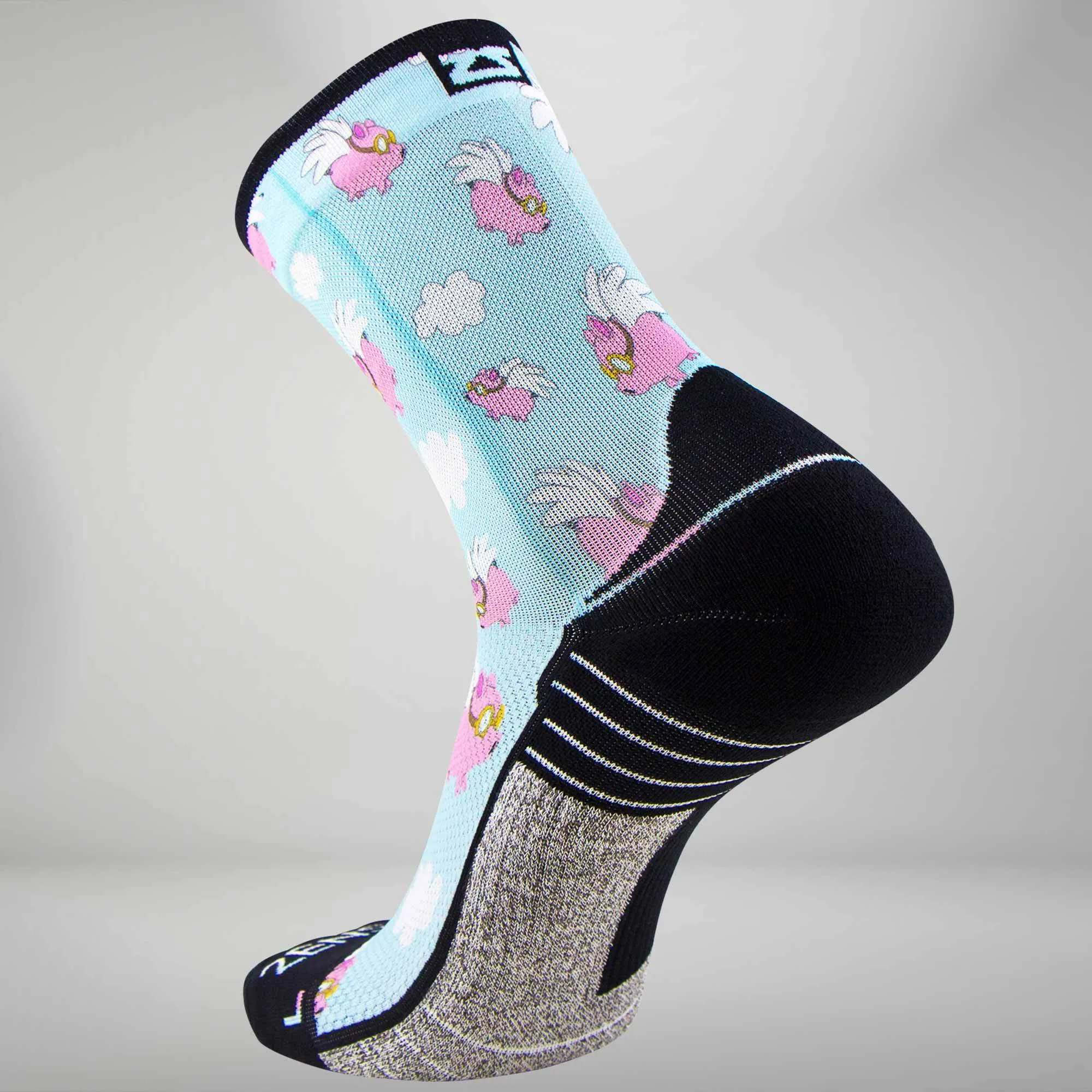 Flying Pigs Socks (Mini Crew)