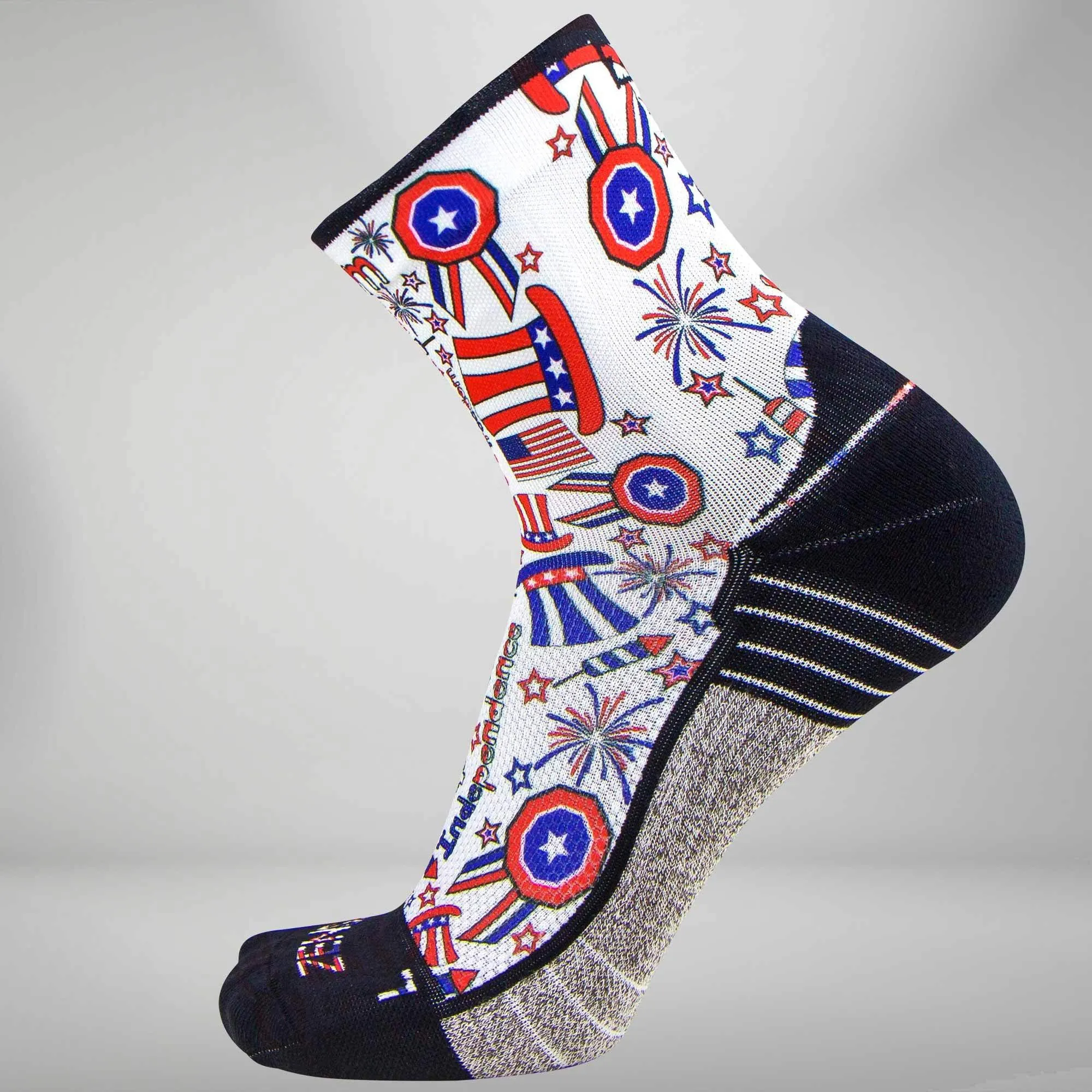 Independence Doodle Socks (Mini Crew)