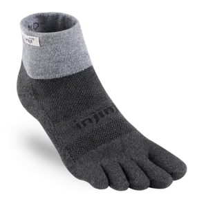 Injinji Trail 2.0 | Midweight | Mini-Crew | Granite