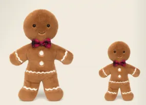 Jellycat Jolly Gingerbread Fred 2024