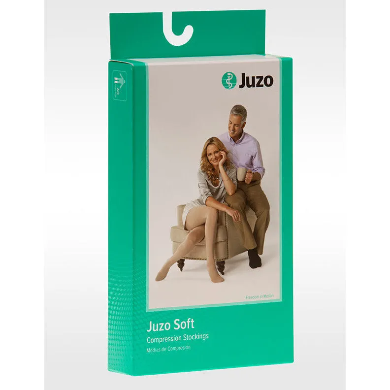 Juzo Soft Knee High 30-40 mmHg w/ Silicone Band, Open Toe