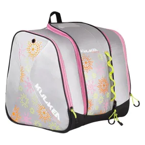 Kulkea Speed Star Silver/Pink Junior Boot bag