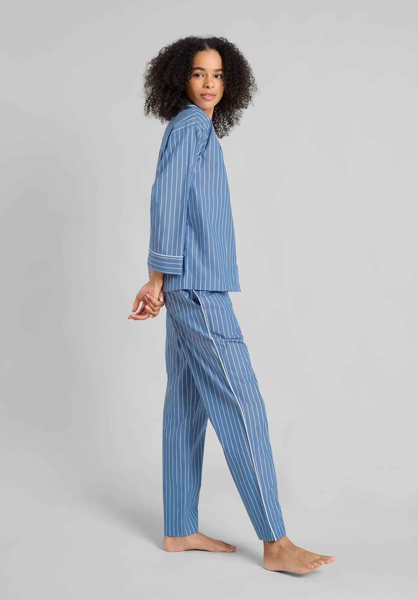 Marina Pajama Set in French Riviera Stripe