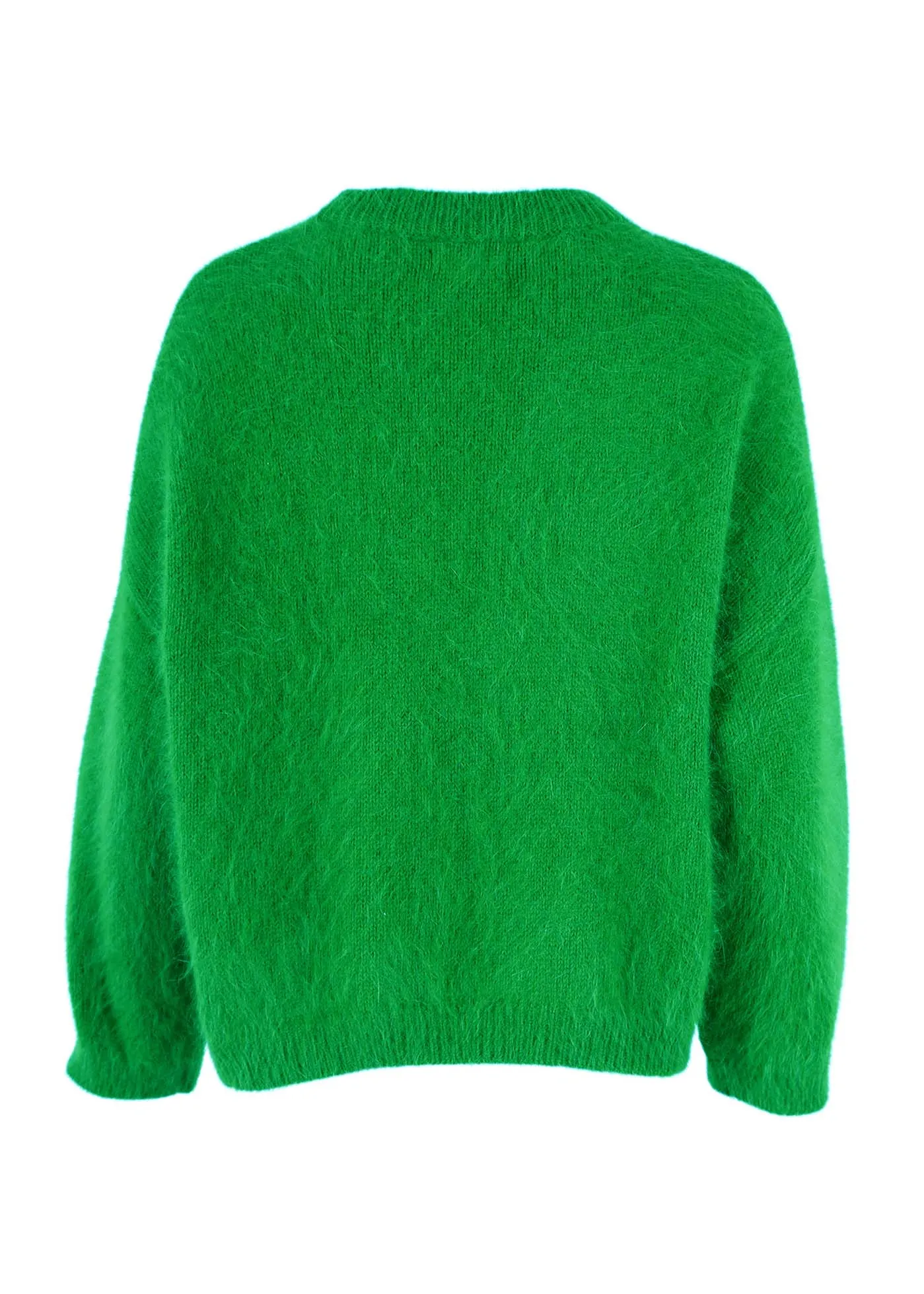 Montreal Knit Green in Angora