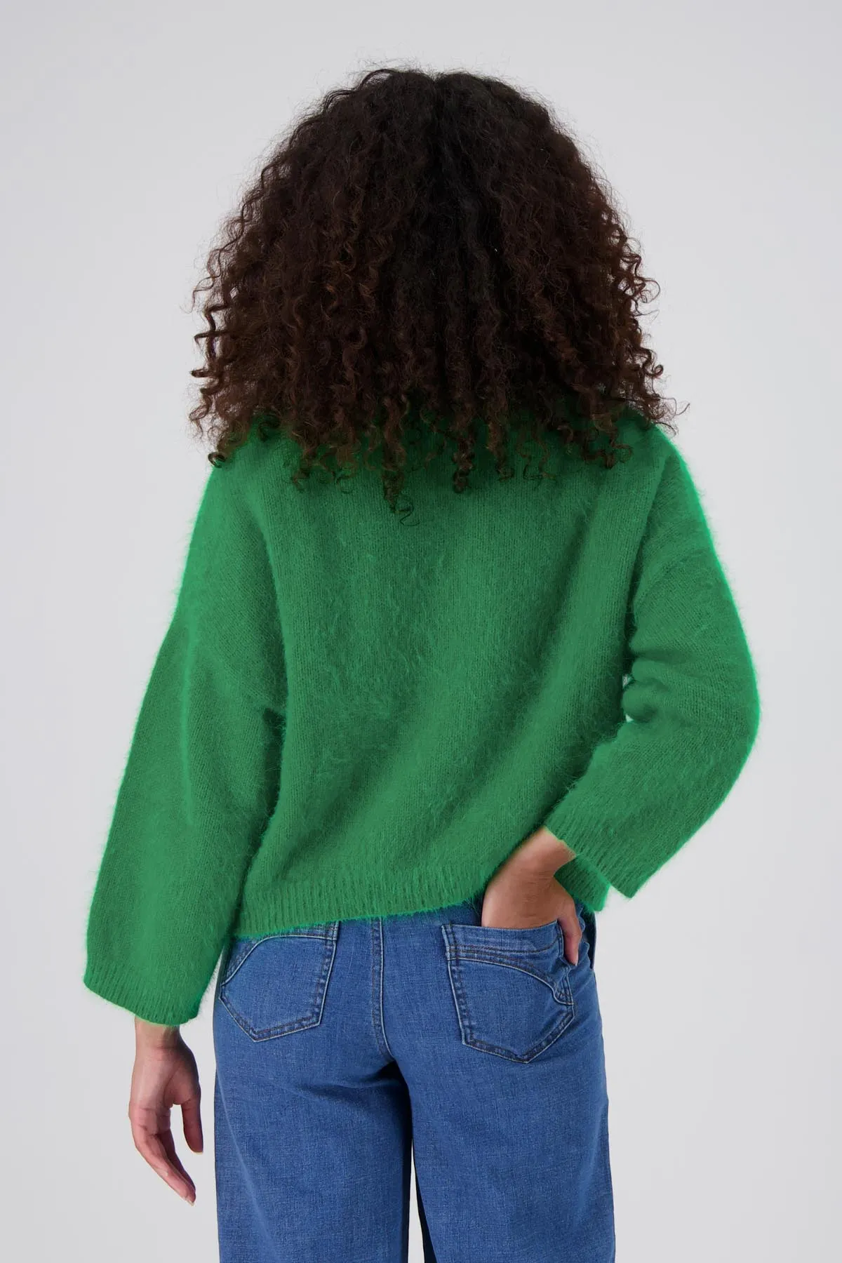 Montreal Knit Green in Angora