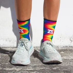 Rainbow Gradient Socks (Mini-Crew)