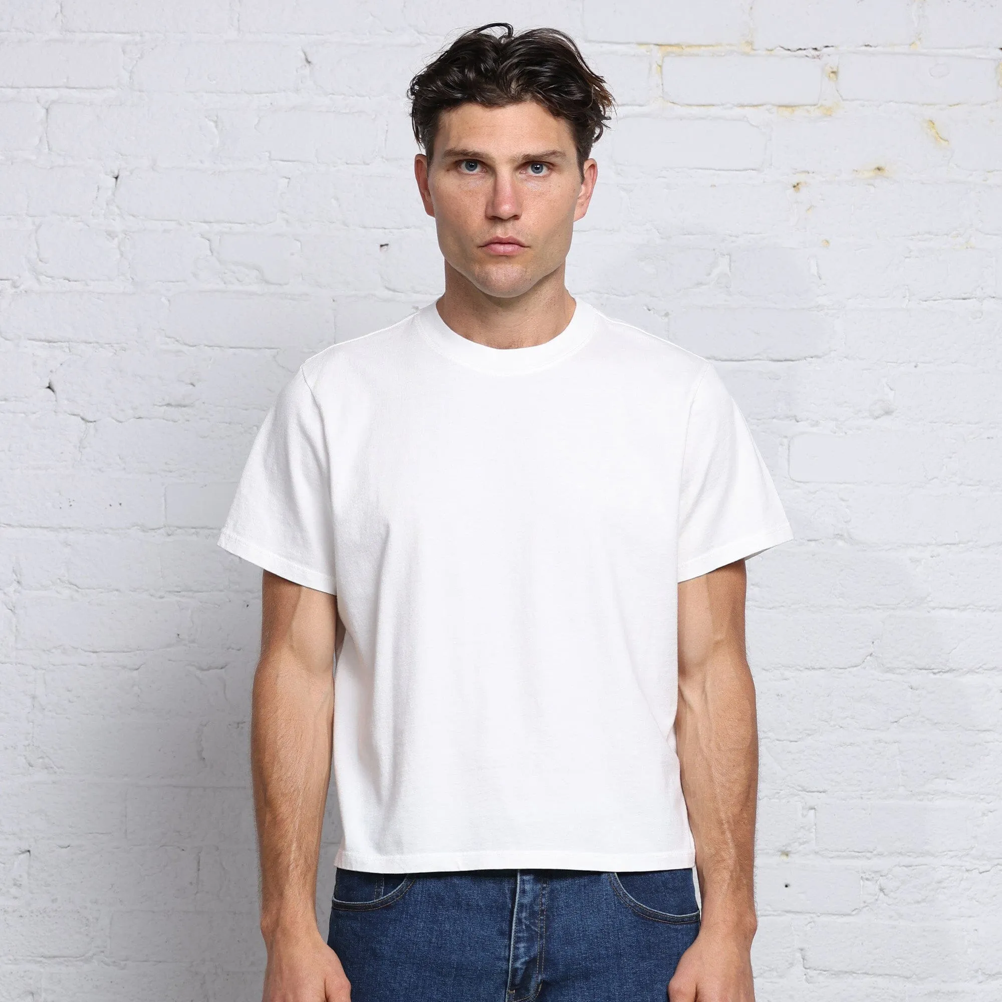 The Silverlake Crop Tee II (Natural)