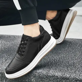 Vulcanized Leather Men's Casual Shoes - Sneakers GW434